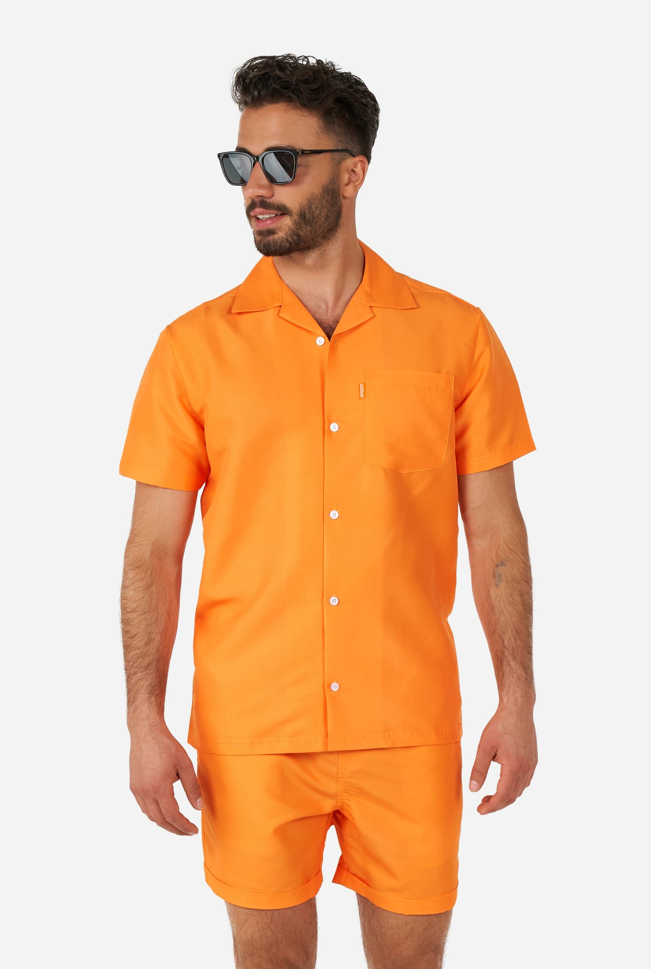 Opposuits - Summer Set Heren Oranje - 2-delig