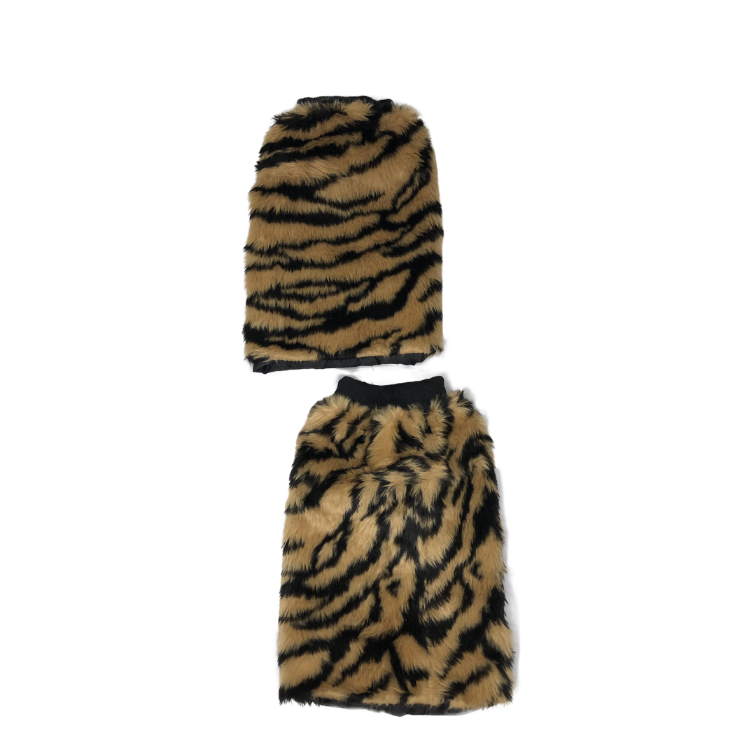 Tweedekans - nieuw - Panter Beenwarmers Dames - maat one size