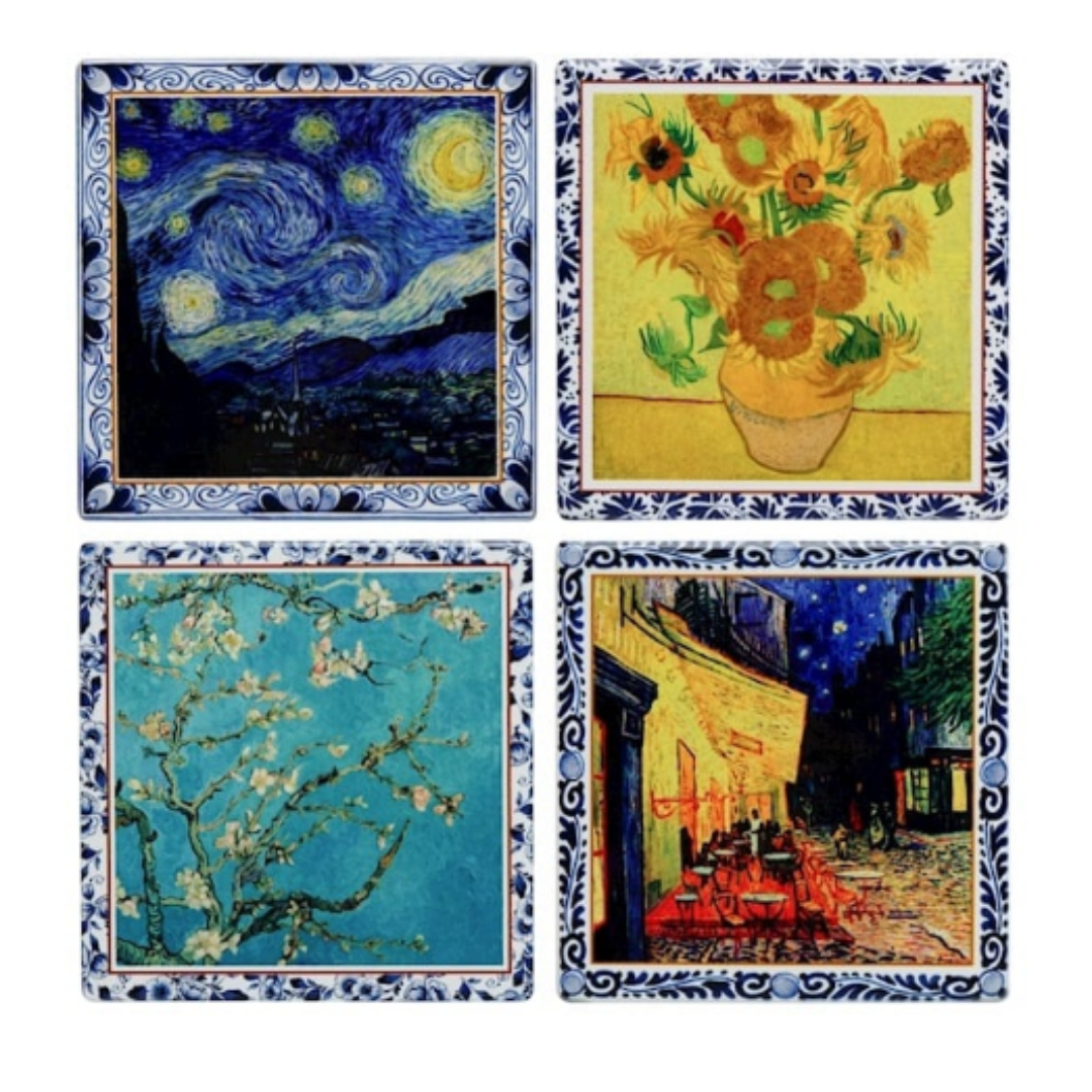 Onderzetters Van Gogh - 4 stuks