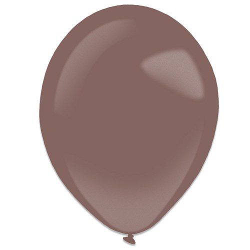 Ballonnen Bordeaux Metallic -50 stuks - 28 cm