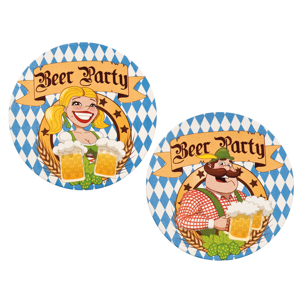 Oktoberfest Bierviltjes - 10 stuks