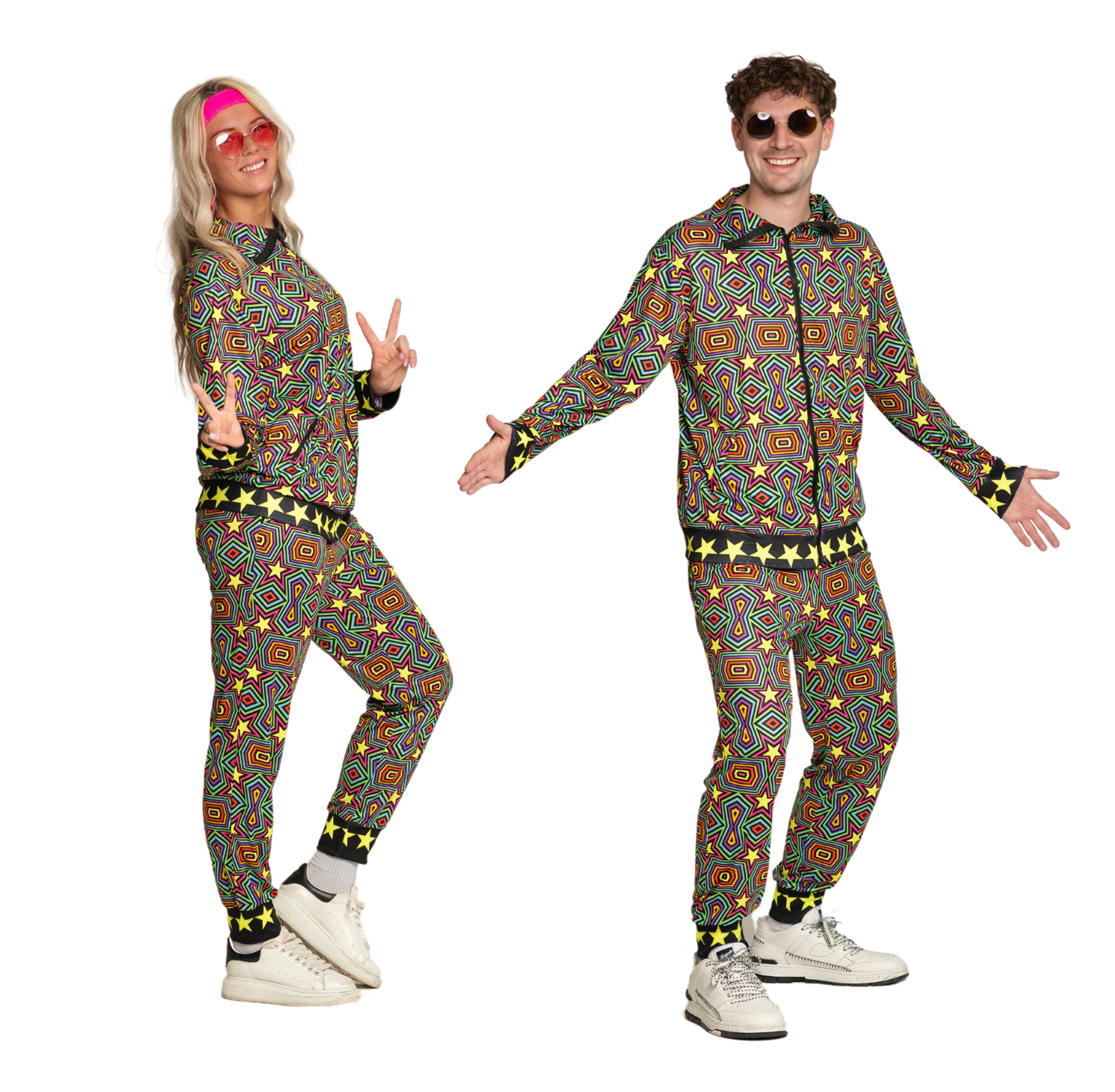 Trainingspak - Neon Stars Shell Suit - Volwassenen