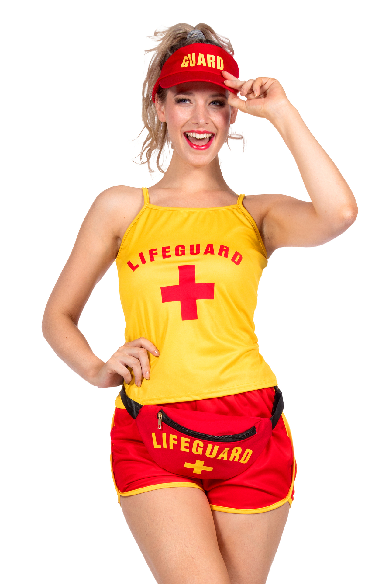 Lifeguard set - Rood Geel - Dames