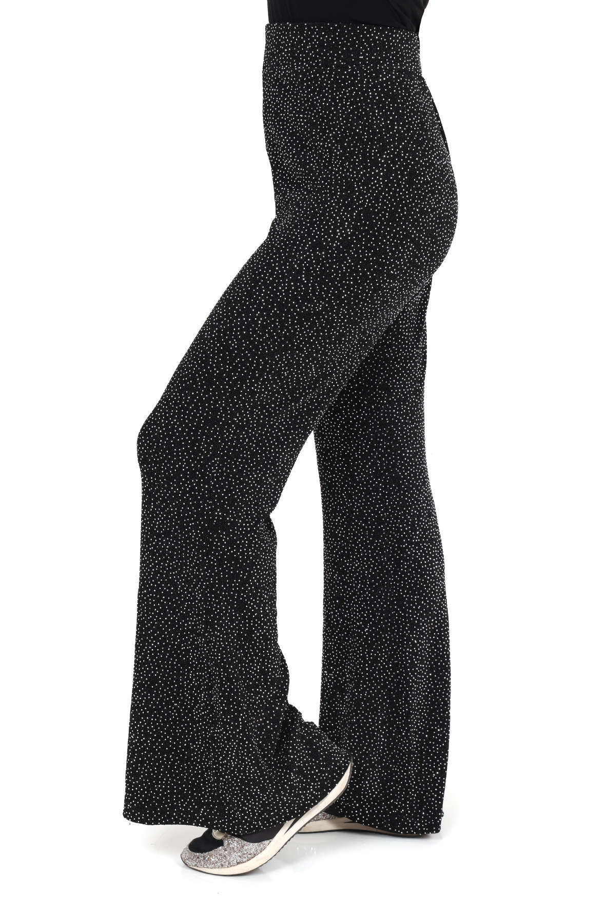 Flared Broek Zwart - Dames