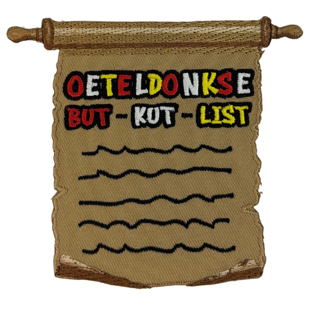 Embleem Oeteldonk - Oeteldonkse But-Kut-List