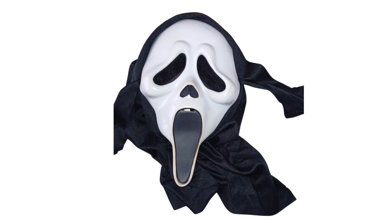 Tweede kans - Scream Masker Halloween - Scream Met Kap Licentie - Bekende Personages